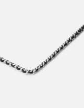 Load image into Gallery viewer, 2mm Woven Chain Necklace, Sterling Silver