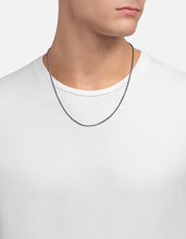 Load image into Gallery viewer, 2mm Woven Chain Necklace, Sterling Silver
