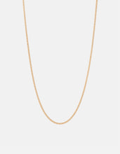 Load image into Gallery viewer, 2mm Cuban Chain Necklace, Gold
